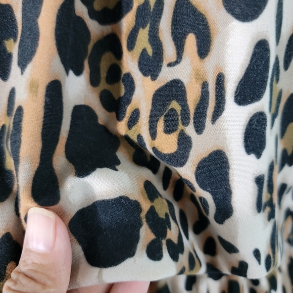 Unbranded Animal Print Sleeveless Jumpsuit Sz M Elastic Waist Pocket Soft Comfy - Picture 6 of 12